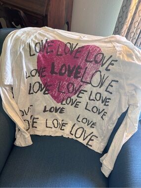 Magnolia Pearl Richi Love Amour Sweater Tee